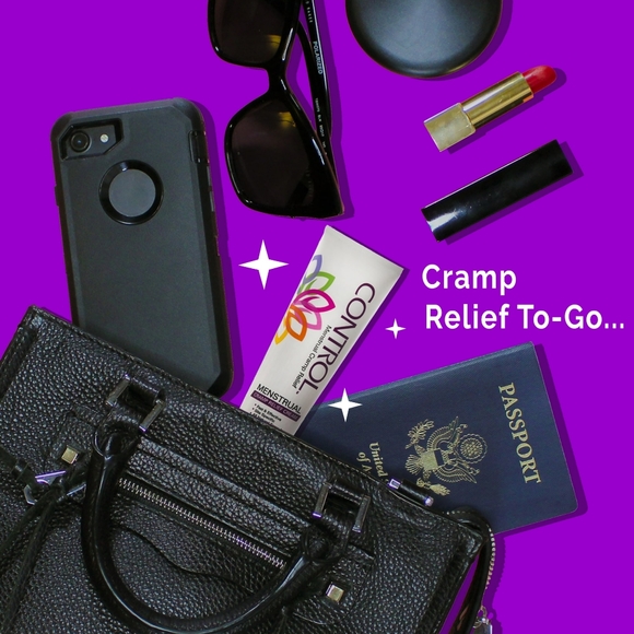 CONTROL Menstrual Cramp Relief Cream, Topical Pain Relief for Period Cramps 3oz - Picture 4 of 5